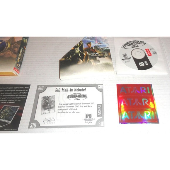 Unreal Tournament 2004 6-Disc PC Game with Install Key - Complete - Picture 7 of 7